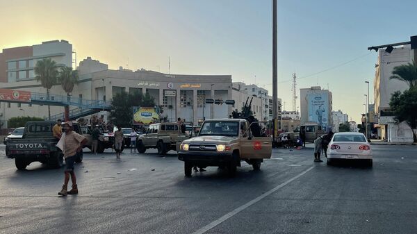 اشتباكات في العاصمة طرابلس في ليبيا - سبوتنيك عربي