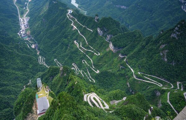 طريق جبل تيانمن في الصين - سبوتنيك عربي