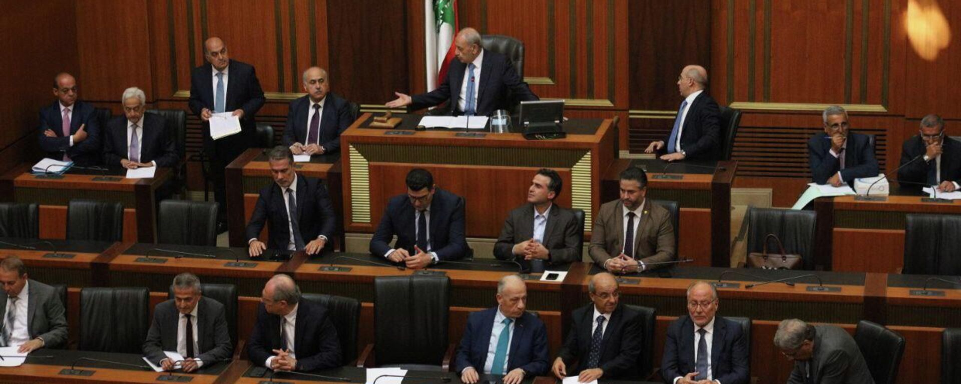 افتتاح جلسة انتخاب رئيس للجمهورية اللبنانية في مجلس النواب، بيروت، لبنان 29 سبتمبر 2022 - سبوتنيك عربي, 1920, 29.09.2022