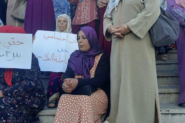 عاملات الفلاحة في تونس ينتفضن احتجاجا على ظروف العمل المتردية - سبوتنيك عربي