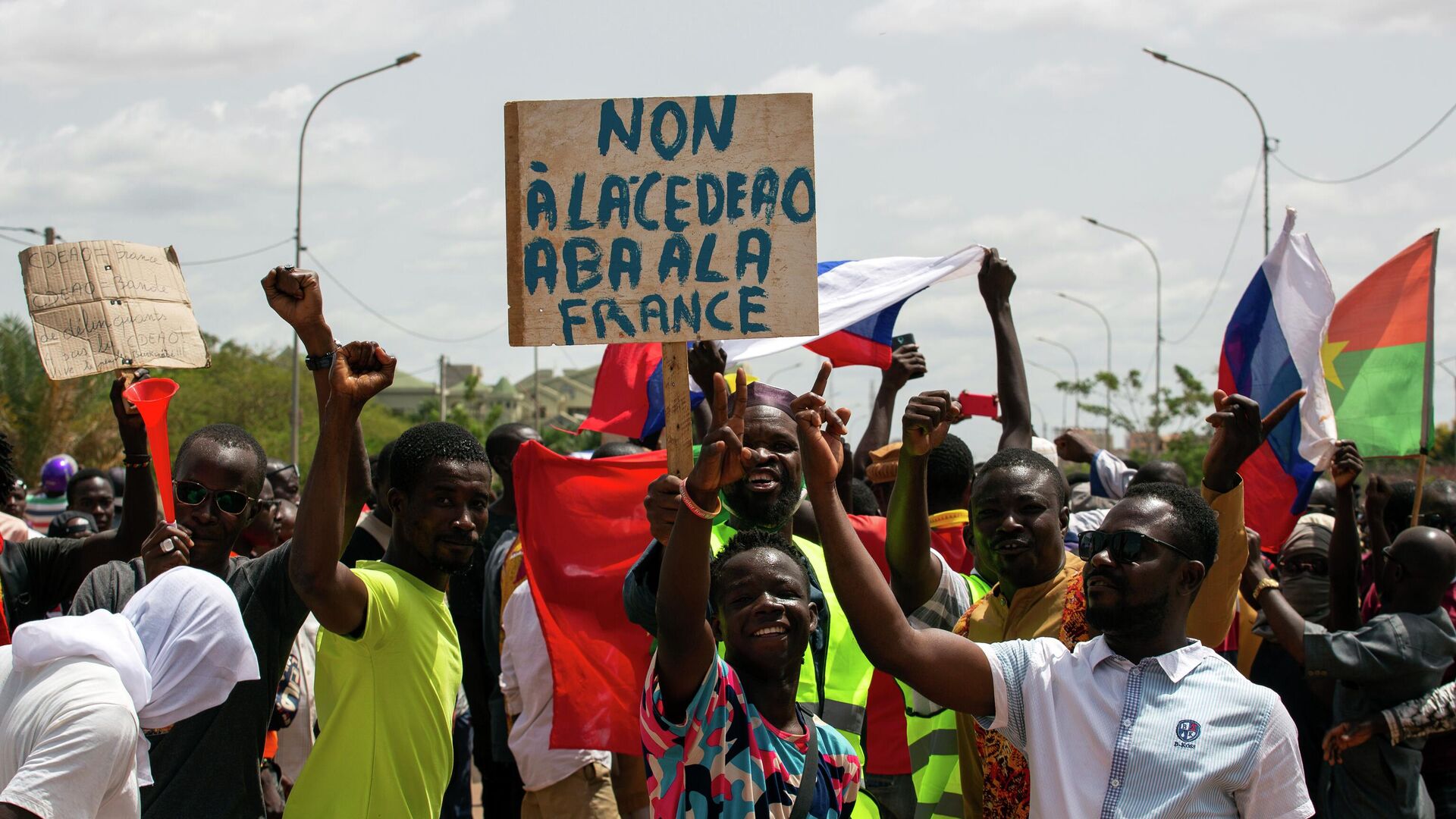 مظاهرات في بوركينا فاسو - سبوتنيك عربي, 1920, 26.01.2023