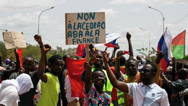 مظاهرات في بوركينا فاسو - سبوتنيك عربي