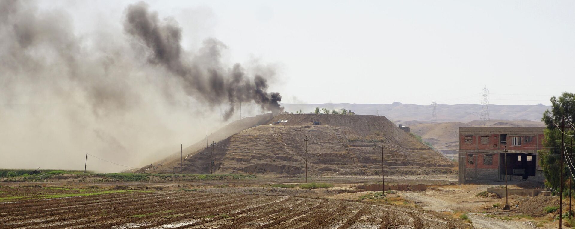 مدفعية الحرس الثوري الإيراني تعاود قصف مواقع في مدينة أربيل شمال العراق - سبوتنيك عربي, 1920, 17.09.2023