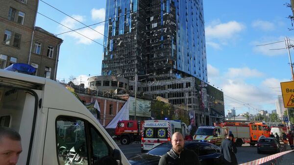 انفجارات في وسط كييف، أوكرانيا - سبوتنيك عربي