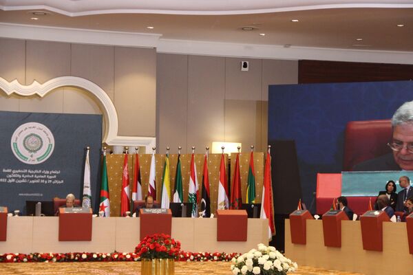افتتاح الاجتماع التحضيري للقمة العربية الـ 31 في الجزائر على مستوى وزراء الخارجية - سبوتنيك عربي