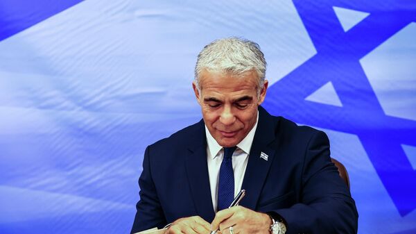 رئيس الوزراء الإسرائيلي، يائير لابيد - سبوتنيك عربي