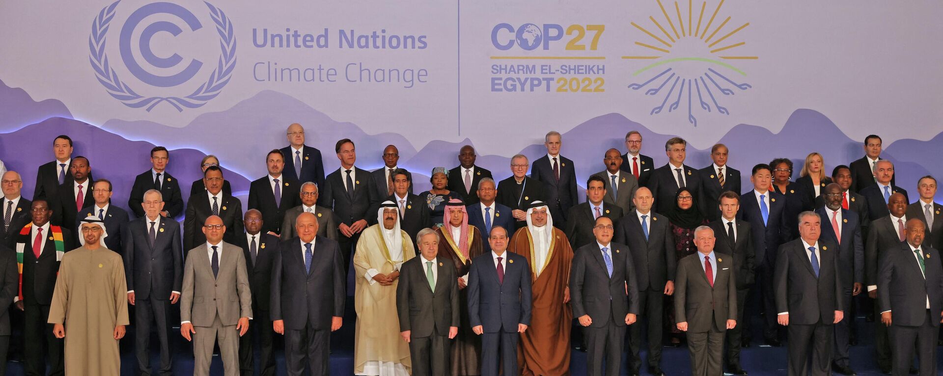 قادة الدول في قمة مؤتمر المناخ COP27 في شرم الشيخ، مصر - سبوتنيك عربي, 1920, 16.11.2022