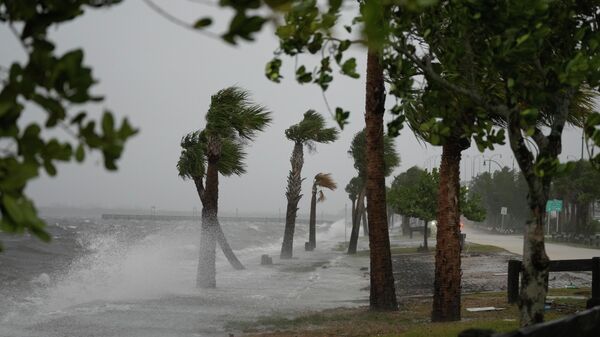 إعصار نيكول يضرب سواحل فلوريدا، الولايات المتحدة الأمريكية - سبوتنيك عربي
