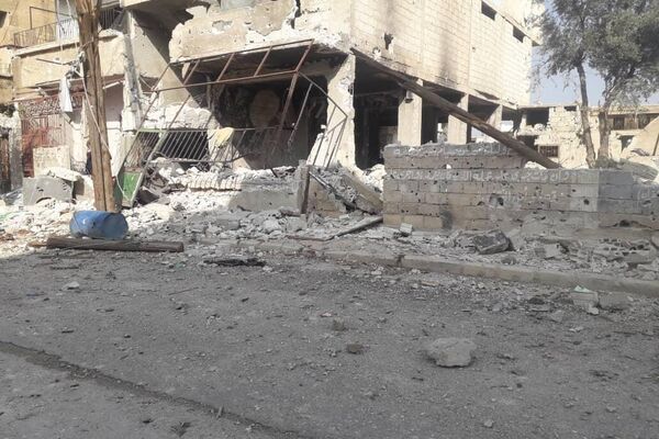 السيطرة على كامل حي (طريق السد) جنوب مدينة درعا، بعد القضاء على عشرات المسلحين من قياديي تنظيم داعش - سبوتنيك عربي