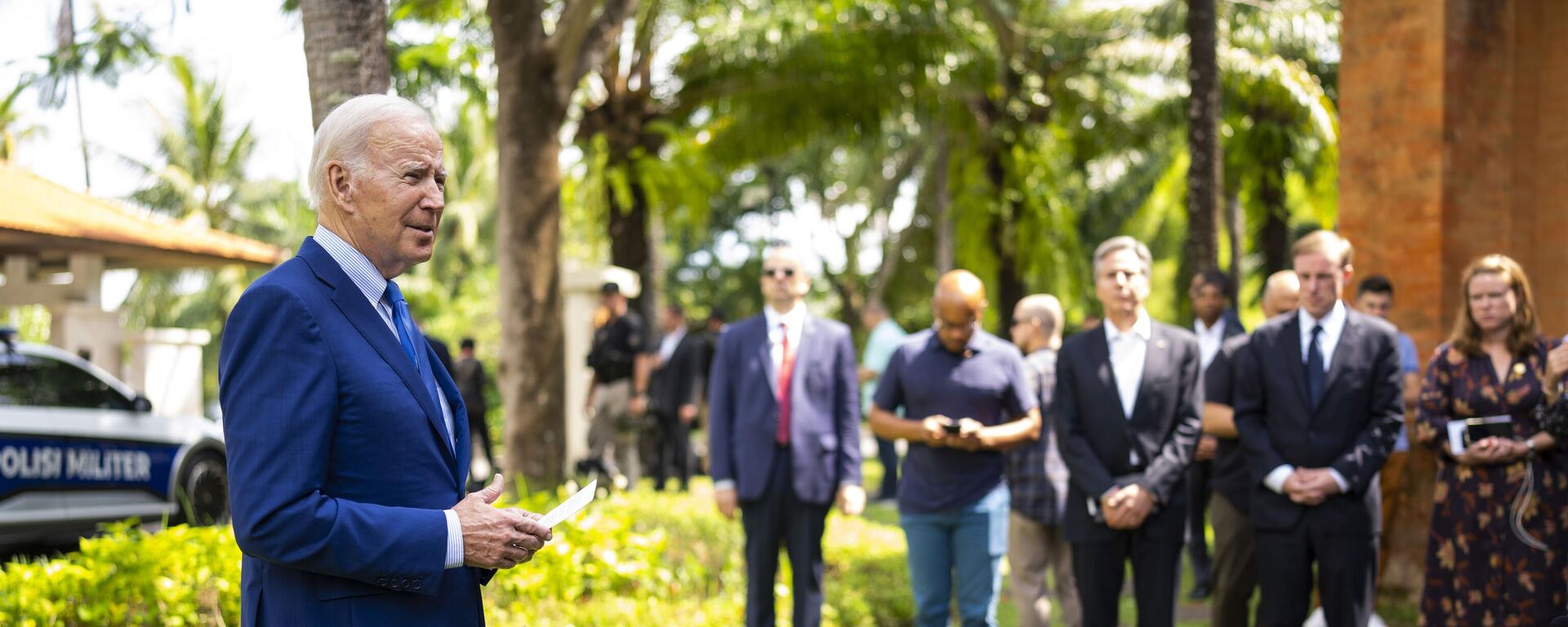 يتحدث الرئيس جو بايدن إلى الصحفيين بعد اجتماع قادة مجموعة السبع وحلف شمال الأطلسي في بالي، إندونيسيا 16 نوفمبر 2022. - سبوتنيك عربي, 1920, 11.12.2022