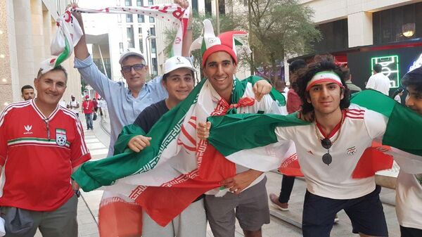 مشجعو المنتخب الإيراني في قطر 2022 - سبوتنيك عربي