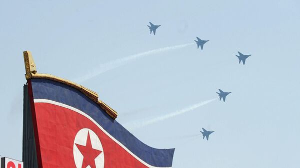 القوات الجوية الكورية الشمالية خلال عرض جوي - سبوتنيك عربي