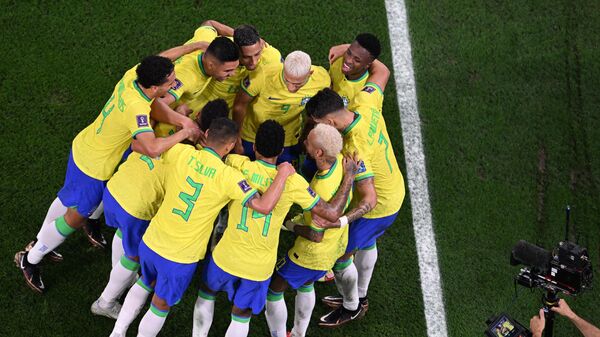 البرازيل تفوز على كوريا الجنوبية وتضرب موعدا مع كرواتيا في ربع نهائي كأس العالم قطر 2022 - سبوتنيك عربي