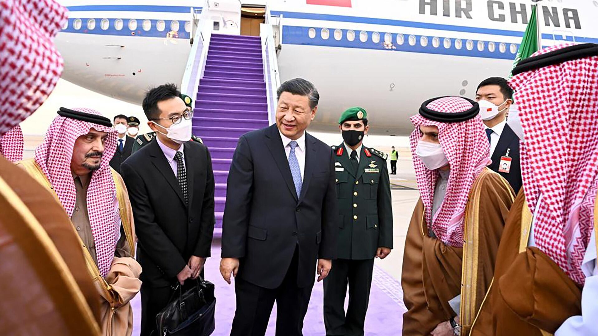 الرئيس الصيني، شي جين بينغ يصل السعودية، 7 ديسمبر 2022 - سبوتنيك عربي, 1920, 09.12.2022