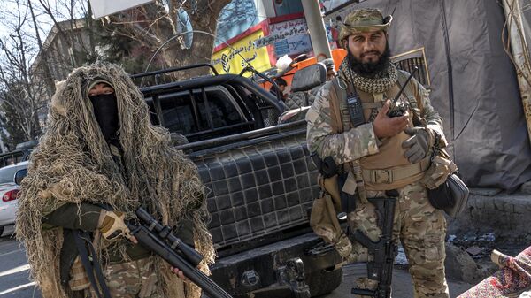 أفراد أمن طالبان في كابول - سبوتنيك عربي