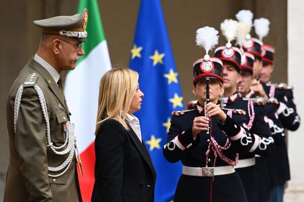 Новый премьер-министр Италии Джорджа Мелони - سبوتنيك عربي