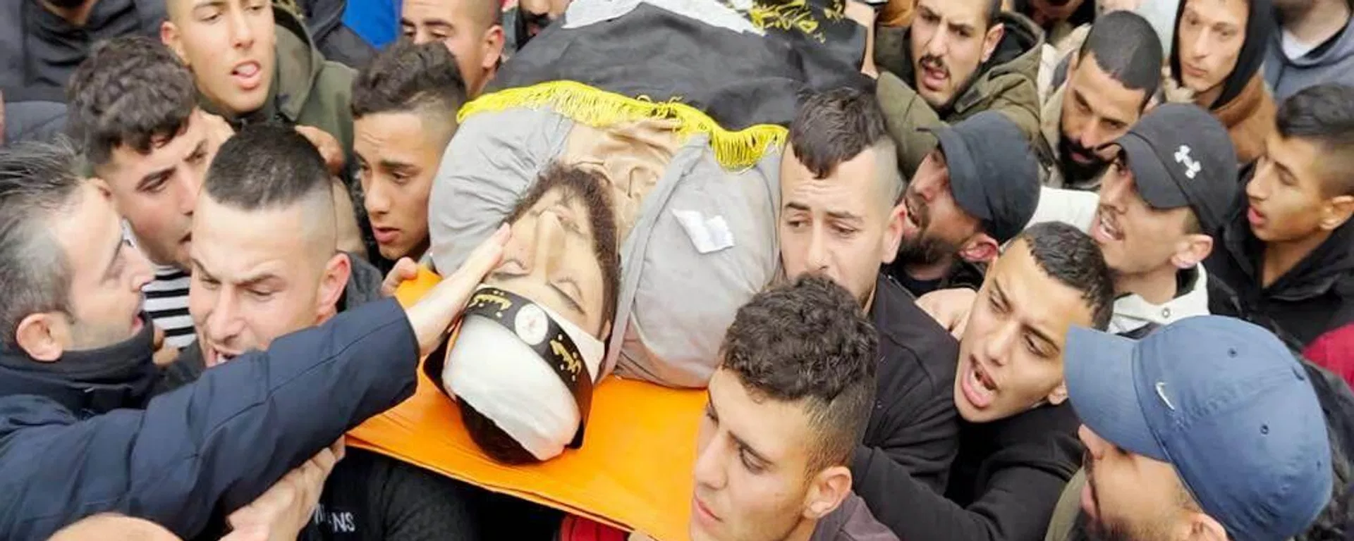 تشيع ثلاثة فلسطينيين قتلوا برصاص الجيش الإسرائيلي شمال الضفة الغربية - سبوتنيك عربي, 1920, 22.02.2023