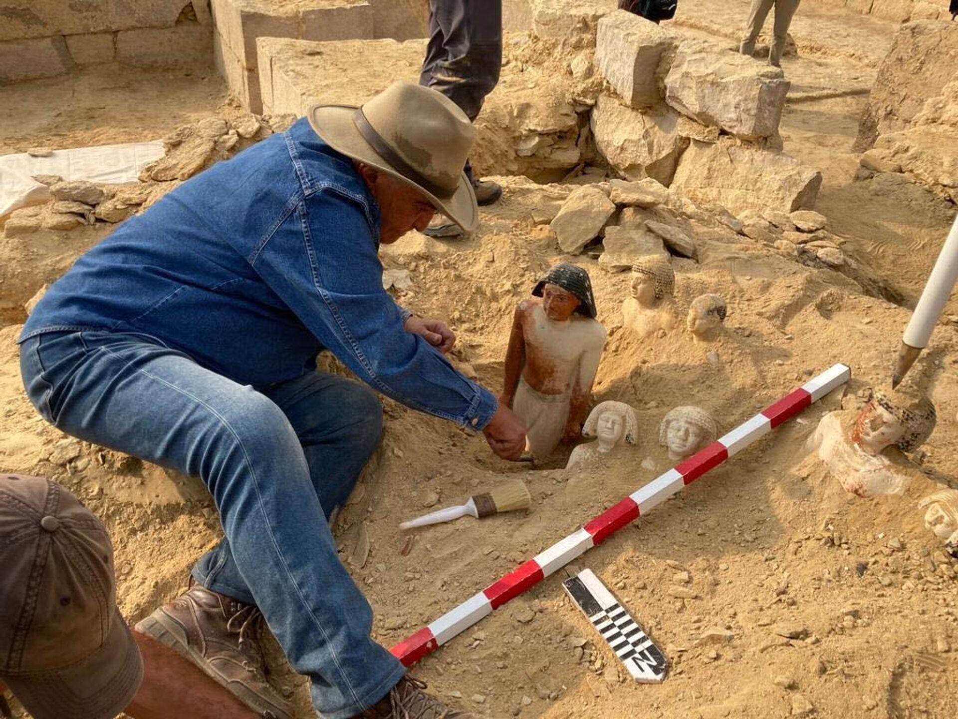 مصر... اكتشافات أثرية جديدة في سقارة - سبوتنيك عربي, 1920, 26.01.2023
