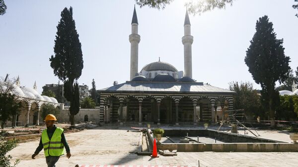 Реконструкция архитектурного комплекса мечети Такия аль-Сулеймания в Дамаске, Сирия - سبوتنيك عربي