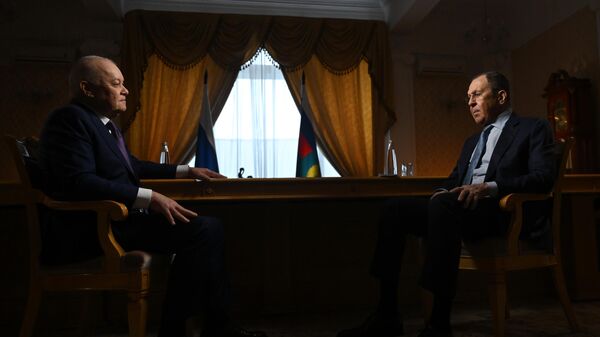 لقاء حصري لوزير الخارجية الروسي سيرغي لافروف مع سبوتنيك حول سياسة روسيا الخارجية في ظل الظروف الراهنة - سبوتنيك عربي