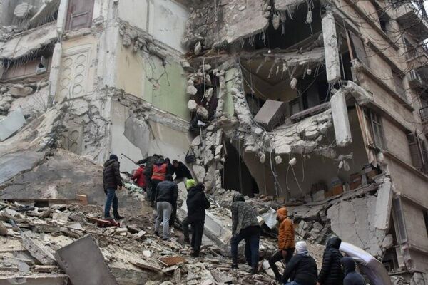 زلزال مدمر بقوة 7.8 درجة يضرب سوريا - سبوتنيك عربي