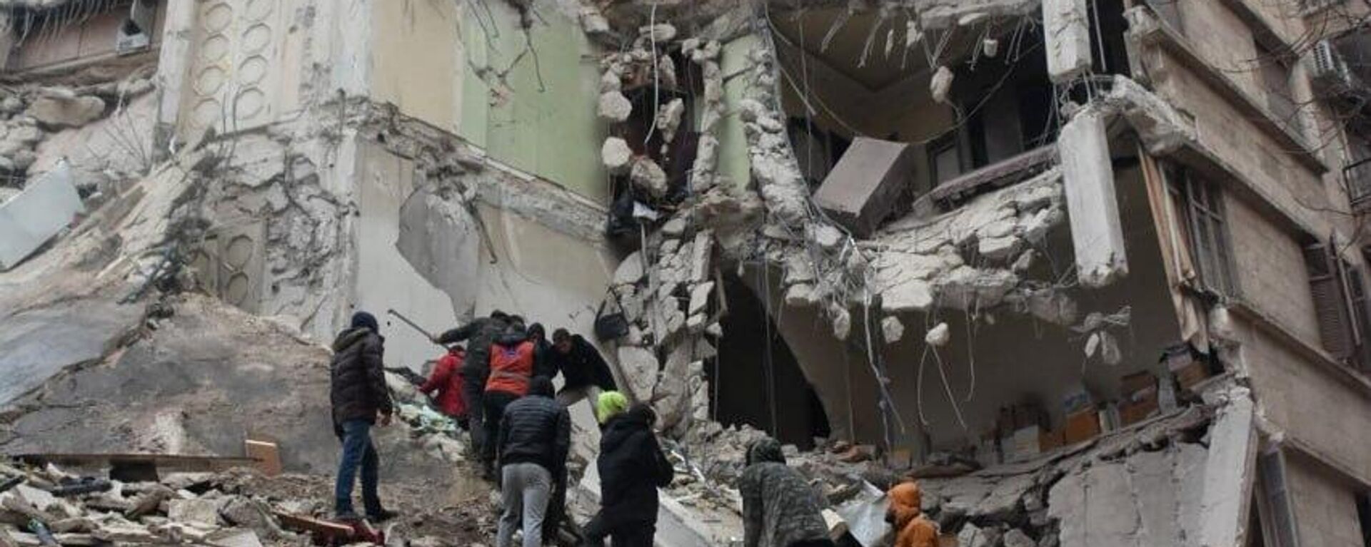 زلزال مدمر بقوة 7.8 درجة يضرب سوريا - سبوتنيك عربي, 1920, 06.02.2023