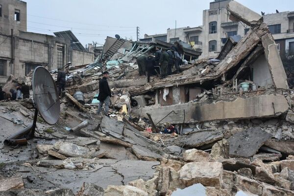 زلزال مدمر بقوة 7.8 درجة يضرب سوريا - سبوتنيك عربي