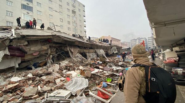تداعيات زلزال تركيا المدمر  - سبوتنيك عربي