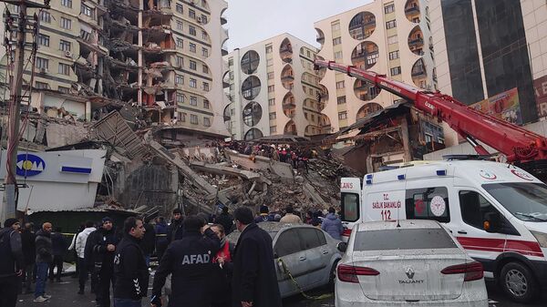 زلزال في تركيا - سبوتنيك عربي