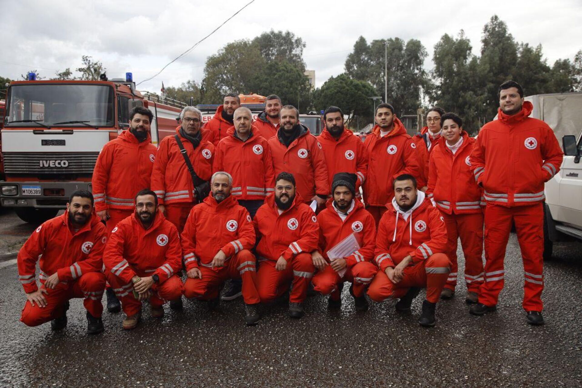 فريق الإنقاذ اللبناني قبل التوجه إلى سوريا للمساعدة في عمليات البحث والإنقاذ - سبوتنيك عربي, 1920, 07.02.2023