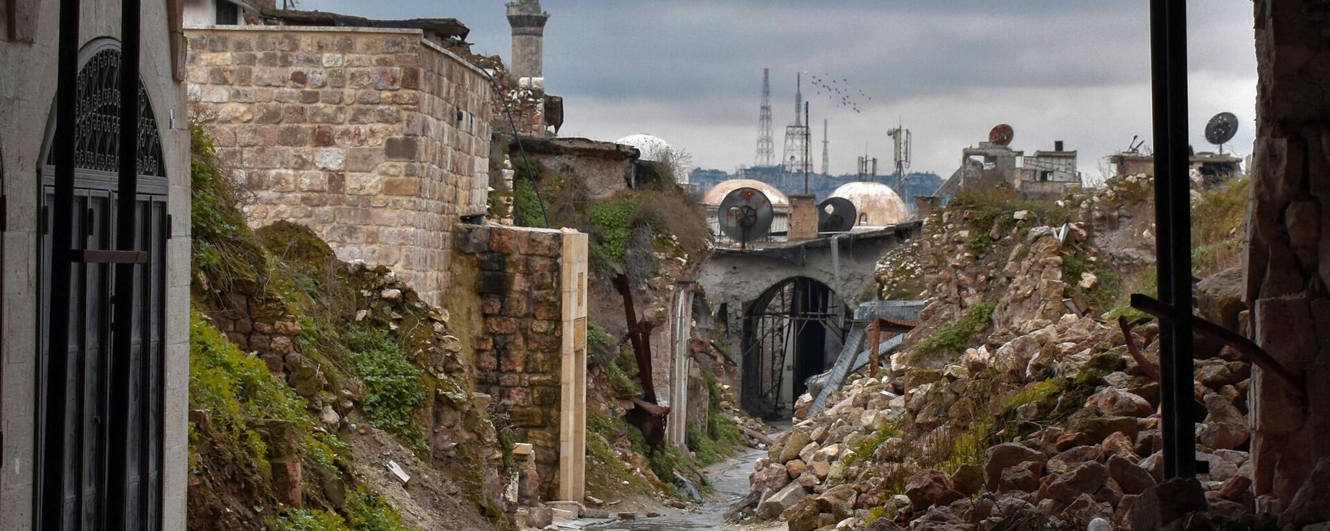 زلزال سوريا يخلّف دمارا كبيرا في أسواق حلب الأثرية - سبوتنيك عربي, 1920, 21.02.2023