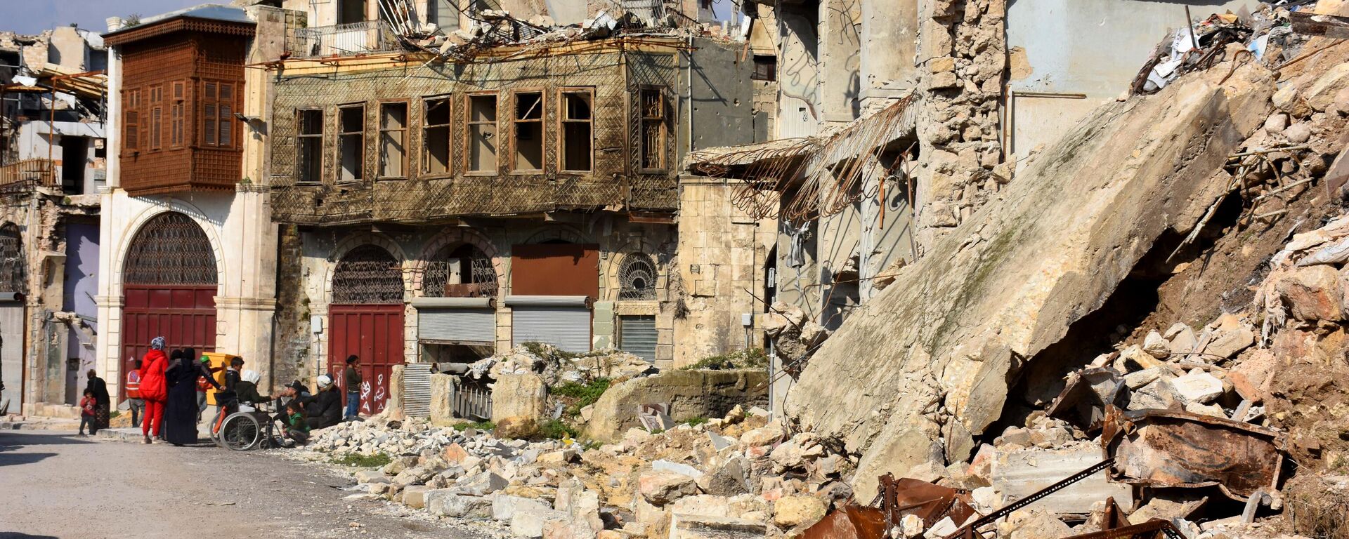 زلزال سوريا يخلّف دمارا كبيرا في أسواق حلب الأثرية - سبوتنيك عربي, 1920, 15.04.2023