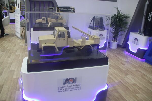 الجناح المصري والأسلحة المشاركة في معرض الدفاع الدولي آيدكس 2023 في أبوظبي - سبوتنيك عربي