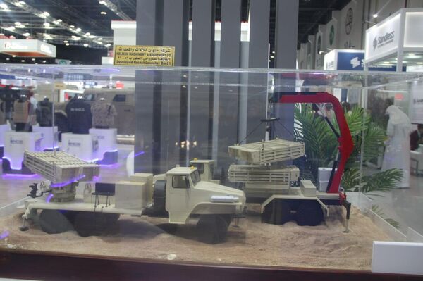 الجناح المصري والأسلحة المشاركة في معرض الدفاع الدولي آيدكس 2023 في أبوظبي - سبوتنيك عربي