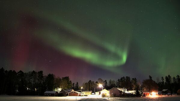 الأضواء الشمالية في فنلندا - سبوتنيك عربي
