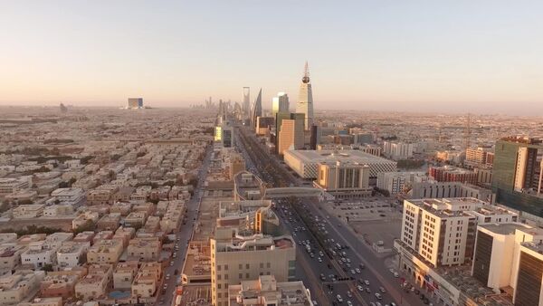 مشروع شركة المربع الجديد لتطوير داون تاون، وهو أكبر مجمع في العالم في وسط الرياض بالمملكة العربية السعودية - سبوتنيك عربي