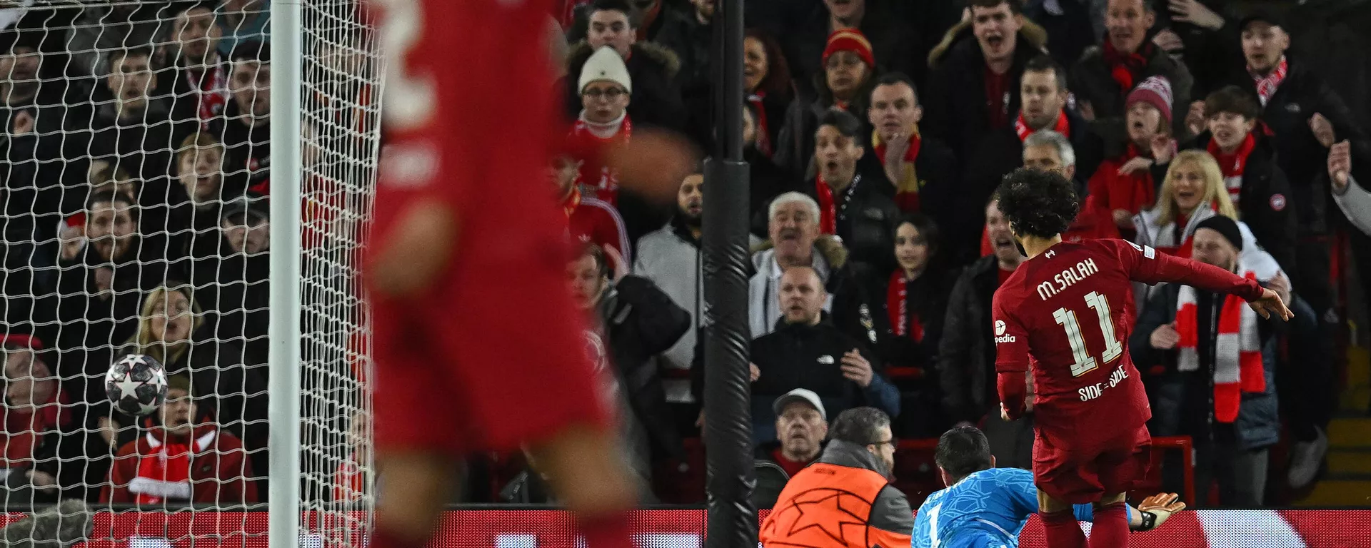محمد صلاح يصبح الهداف الفوز التاريخي لليفربول برصيد 129 هدفا في الدوري الإنجليزي 5 مارس/ آذار 2023. - سبوتنيك عربي, 1920, 05.03.2023
