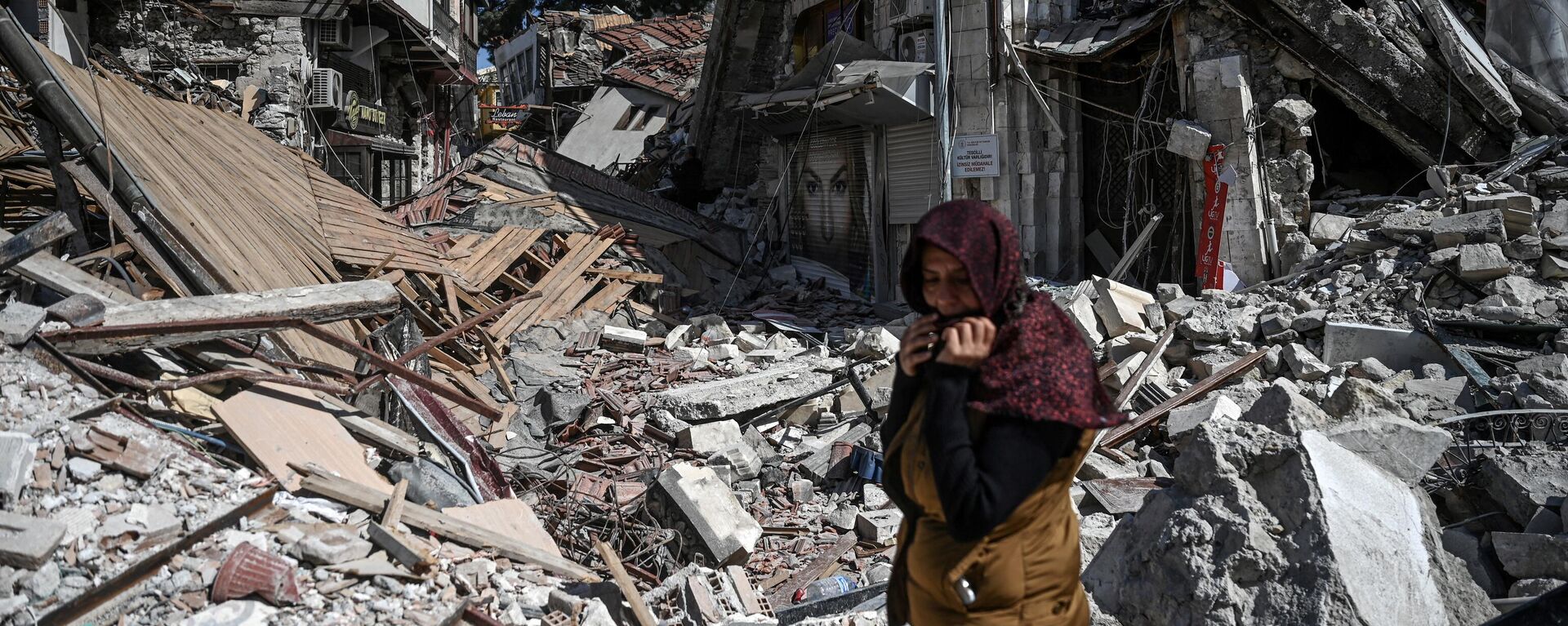 تداعيات الزلزال المدمر في هاتاي، تركيا 6 مارس 2023 - سبوتنيك عربي, 1920, 29.03.2023