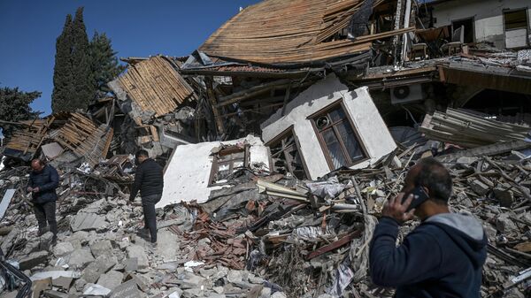 تداعيات الزلزال المدمر في هاتاي، تركيا 6 مارس 2023 - سبوتنيك عربي