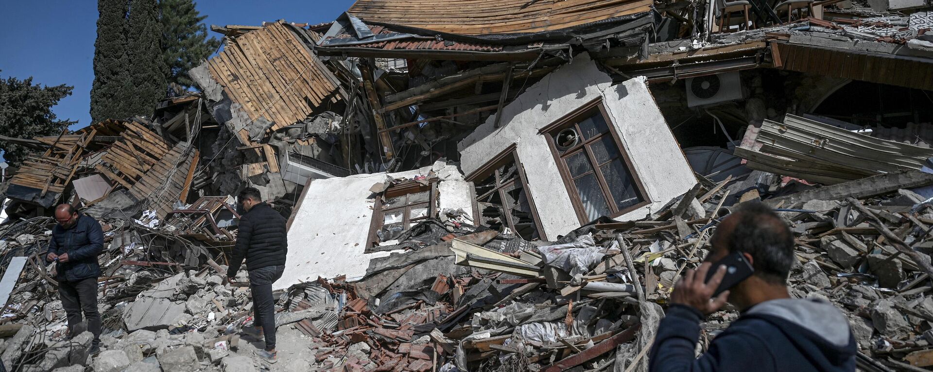 تداعيات الزلزال المدمر في هاتاي، تركيا 6 مارس 2023 - سبوتنيك عربي, 1920, 10.03.2023