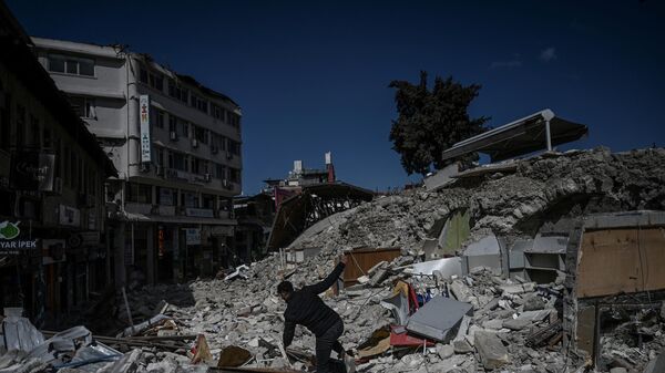 تداعيات الزلزال المدمر في هاتاي، تركيا 6 مارس 2023 - سبوتنيك عربي
