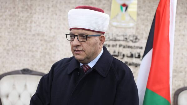 وزير الأوقاف والشؤون الدينية الفلسطينية حاتم البكري - سبوتنيك عربي