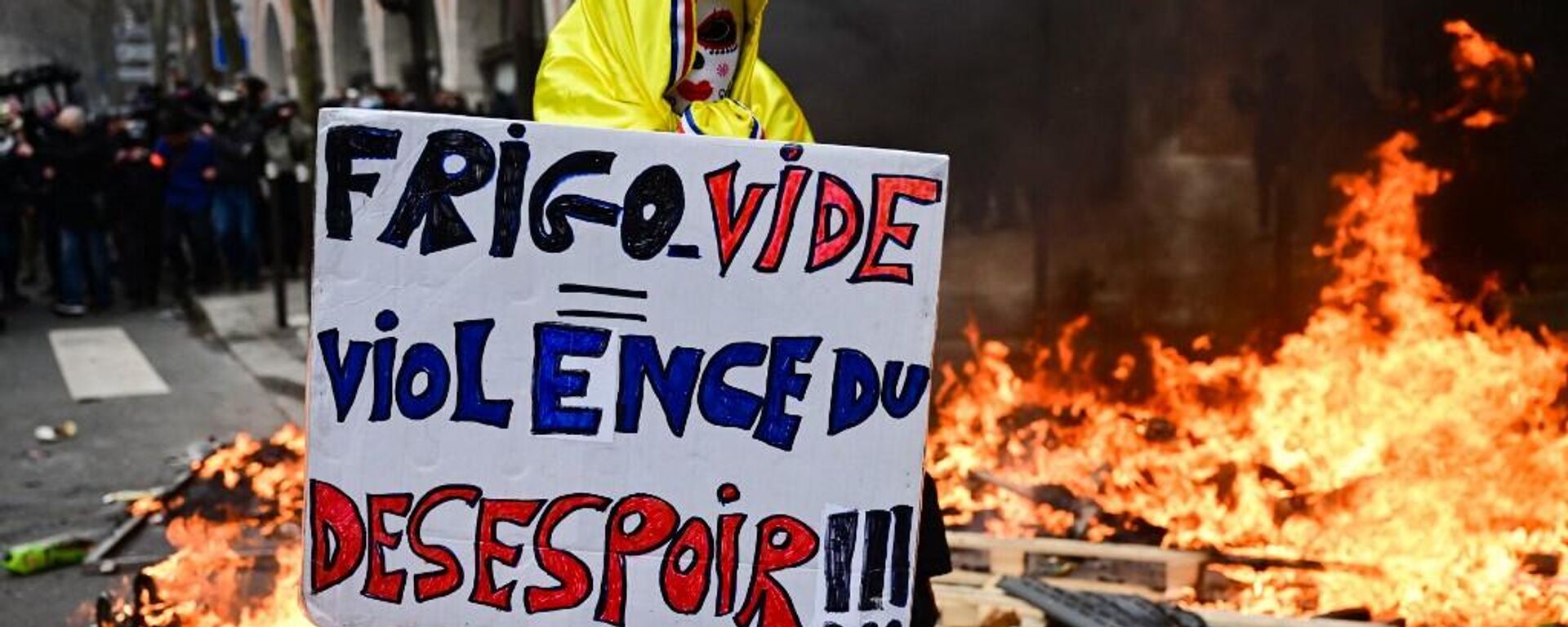 مظاهرات في فرنسا ضد مشروع قانون تعديل نظام التقاعد المثير للجدل11 مارس 2023 - سبوتنيك عربي, 1920, 12.03.2023