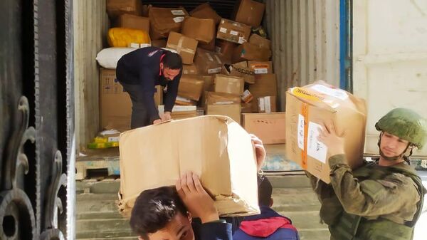 مساعدات طبية وغذائية وإغاثية روسية لمتضرري الزلزال في حماة
 - سبوتنيك عربي