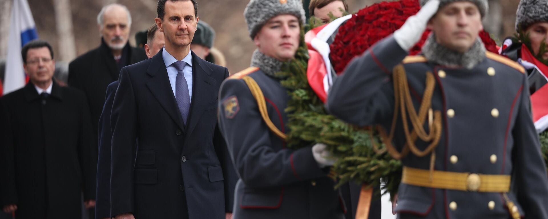 الرئيس السوري بشار الأسد يزور ضريح الجندي المجهول في موسكو - سبوتنيك عربي, 1920, 16.03.2023