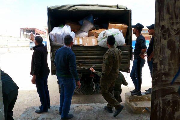 سبوتنيك تقدم معدات وأدوية طبية لمستشفى حماة الوطني في سوريا - سبوتنيك عربي