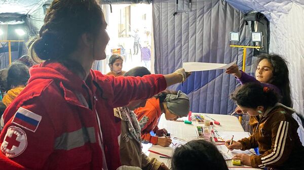 الصليب الأحمر الروسي لـسبوتنيك: مستمرون بأنشطة الاستجابة لمتضرري الزلزال في سوريا - سبوتنيك عربي