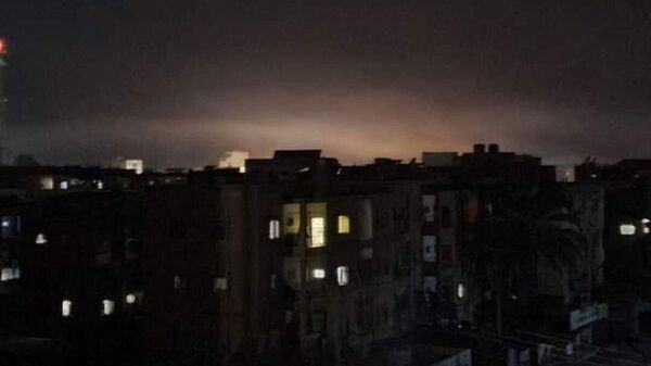 انفجارات في محيط مدينة دير الزور شرقي سوريا‎‎ - سبوتنيك عربي