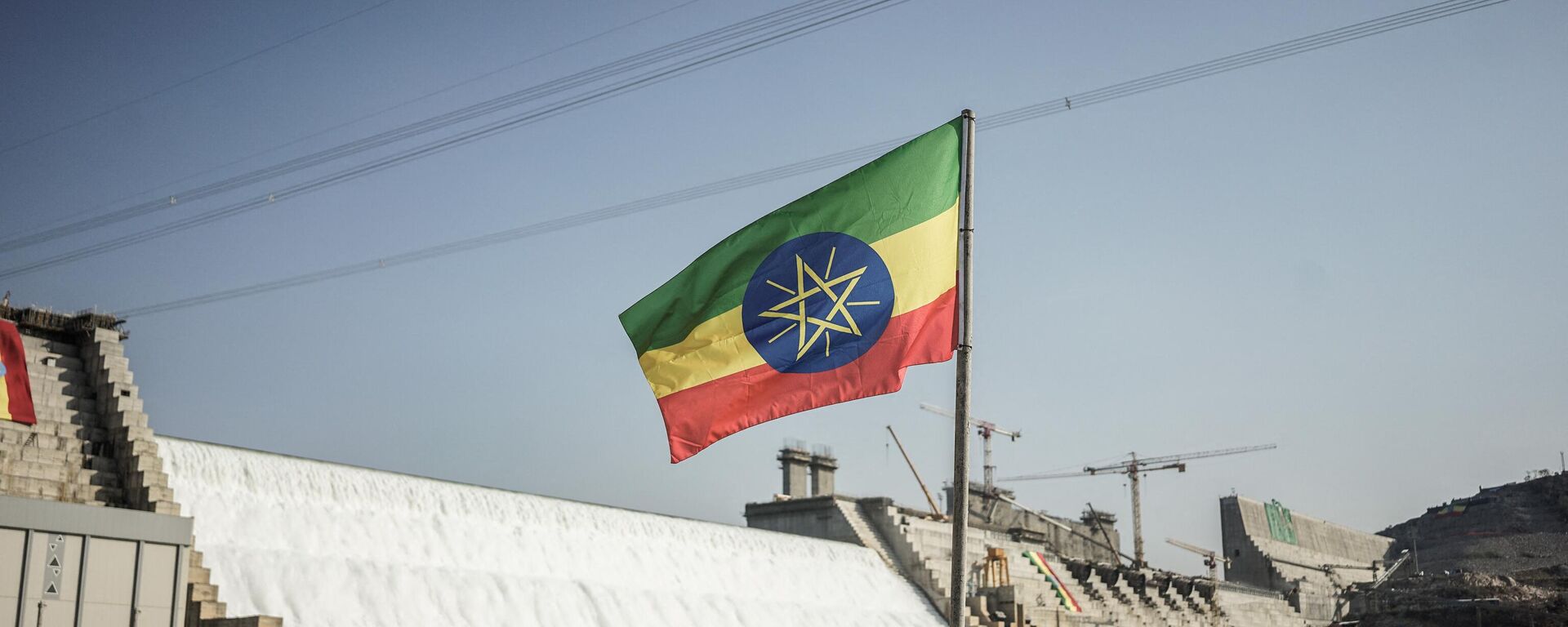 علم إثيوبيا أمام سد النهضة - سبوتنيك عربي, 1920, 27.01.2024