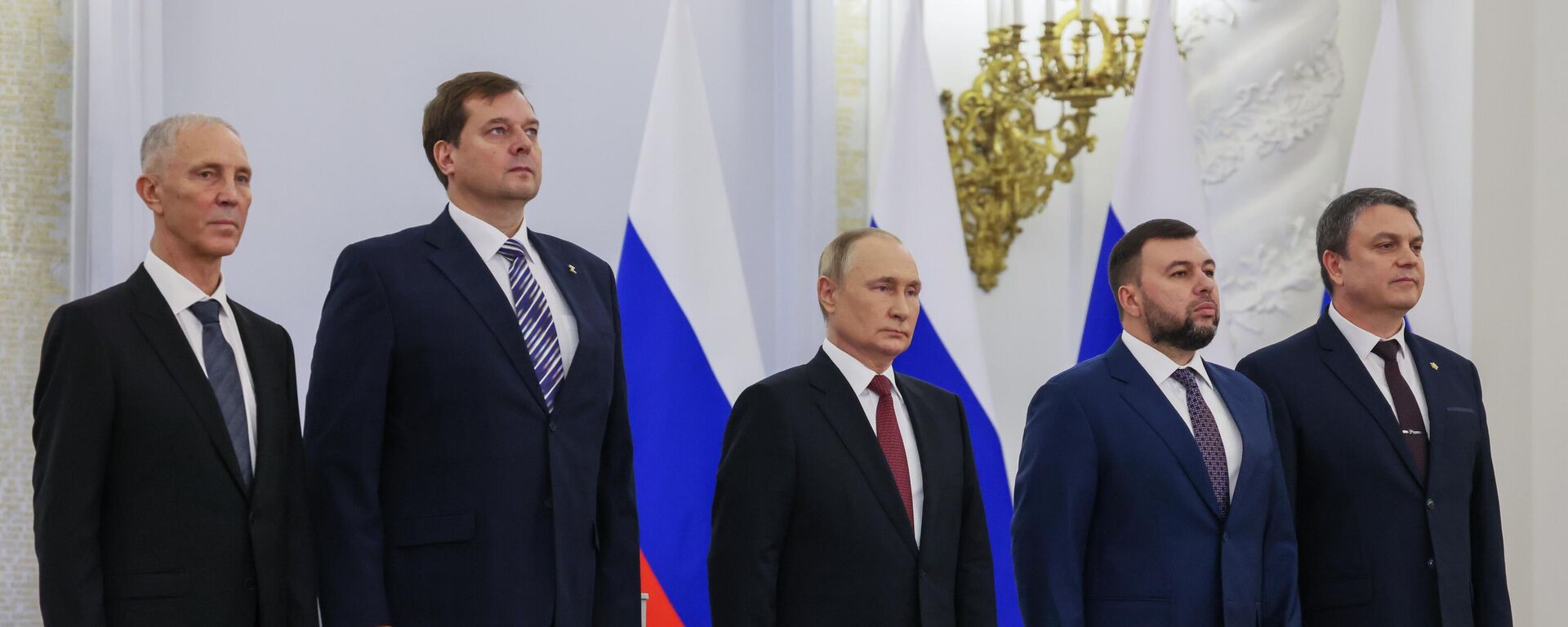 بوتين يلتقي رؤساء أقاليم دونيتسك ولوغانسك وزابوروجيه وخيرسون - سبوتنيك عربي, 1920, 06.04.2023